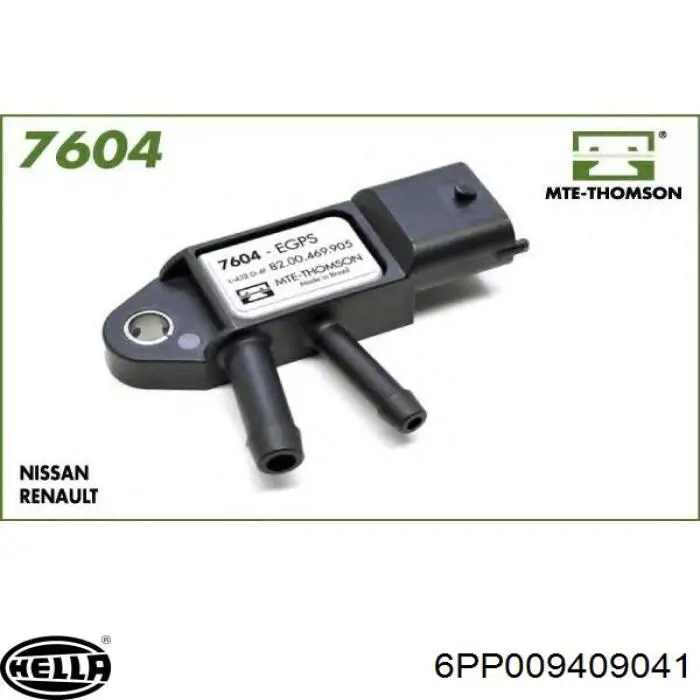 4272S0005 Ridex Датчик тиску вихлопних газів