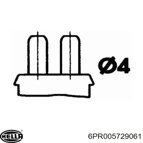 Датчик рівня бачка склоомивача Autotechteile 1005422 ціна, від 7.88 USD