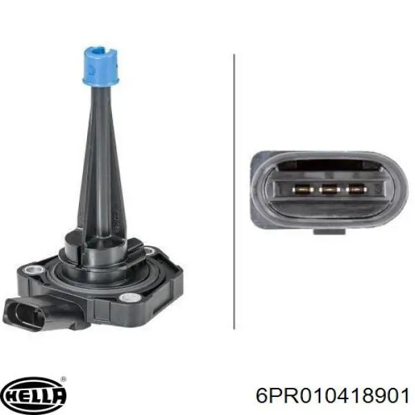 Датчик рівня масла двигуна HELLA 6PR010418901 ціна, від 78.36 USD