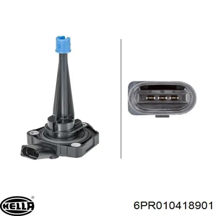 Купити 6PR010418901 HELLA Датчик рівня масла