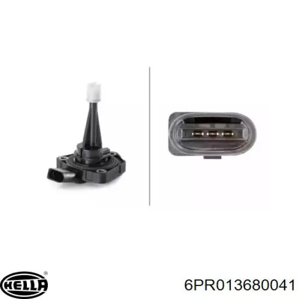 Купити 6PR013680041 HELLA Датчик рівня масла