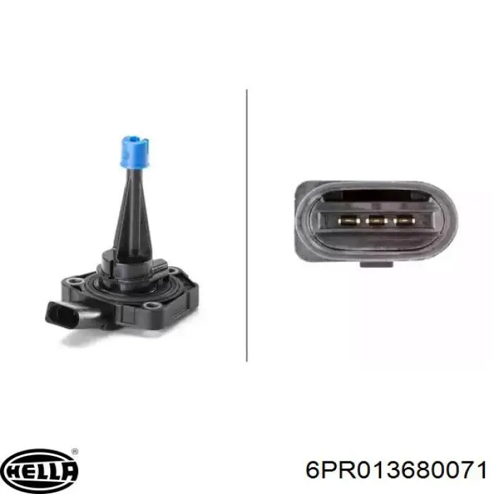 Датчик рівня масла двигуна HELLA 6PR013680071 ціна, від 74.48 USD