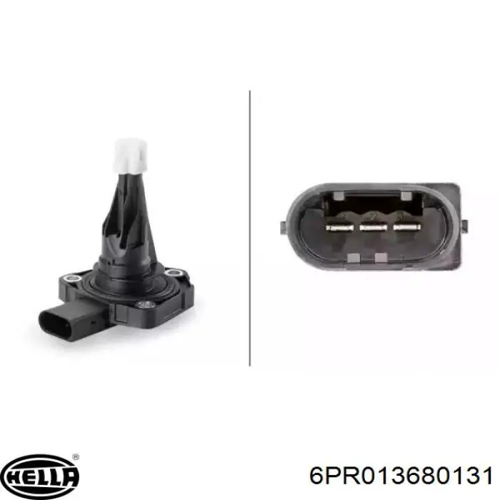 Купити 6PR013680131 HELLA Датчик рівня масла