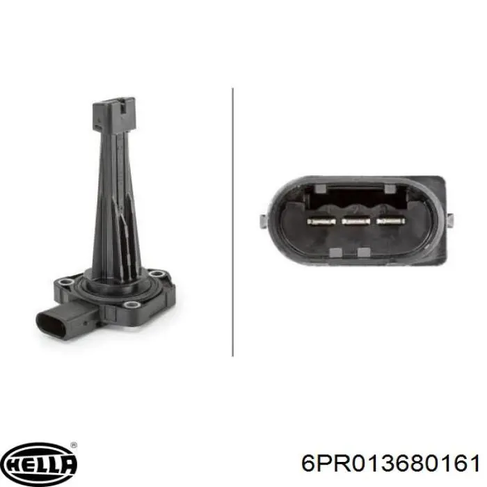 Датчик рівня масла двигуна HELLA 6PR013680161 ціна, від 58.01 USD