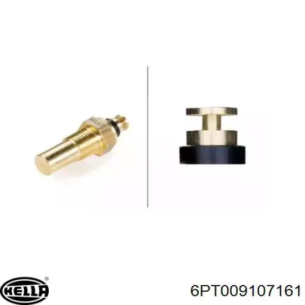 Купити 6PT009107161 HELLA Датчик температури охолоджуючої рідини