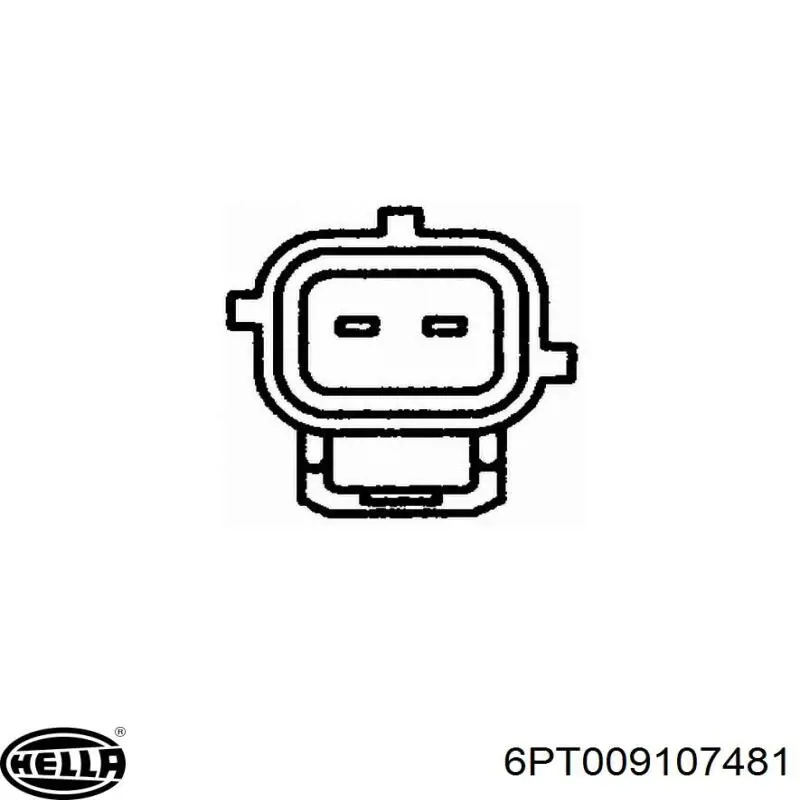 Термодатчик охолоджуючої рідини HELLA 6PT009107481 ціна, від 8.81 USD