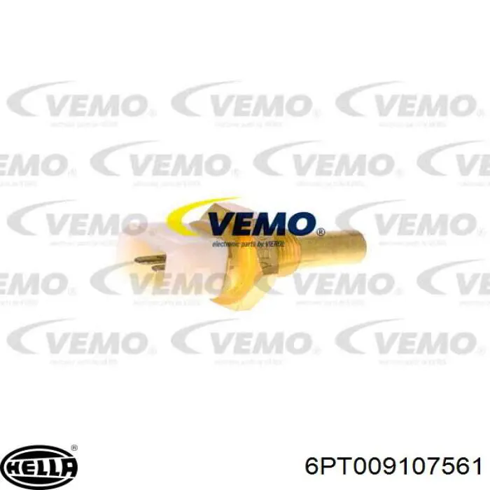 Термодатчик охолоджуючої рідини HELLA 6PT009107561 ціна, від 7.01 USD