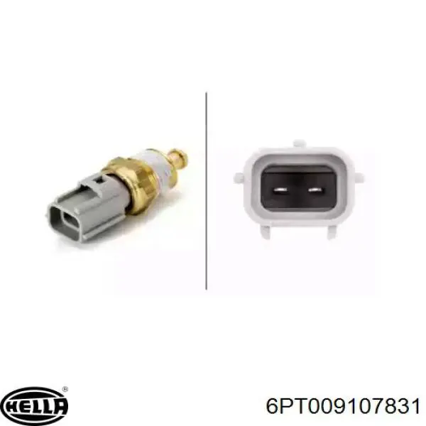 Купити 6PT009107831 HELLA Датчик температури охолоджуючої рідини