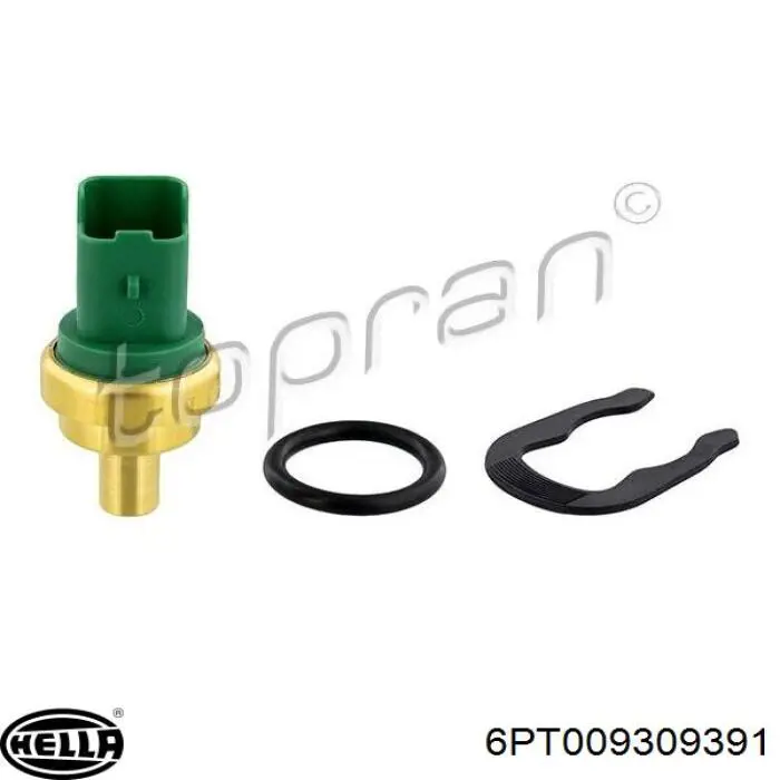 Датчик температури охолоджуючої рідини 6PT009309391 HELLA