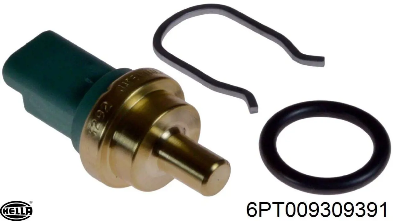 Термодатчик охолоджуючої рідини HELLA 6PT009309391 ціна, від 7.56 USD