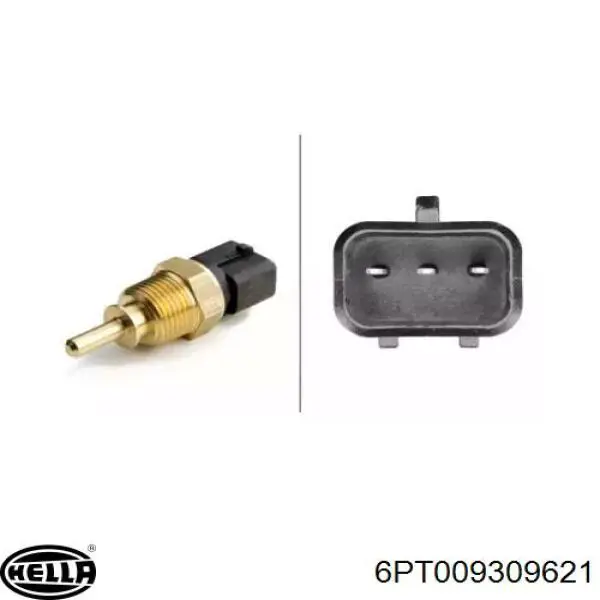 Купити 6PT009309621 HELLA Датчик температури охолоджуючої рідини