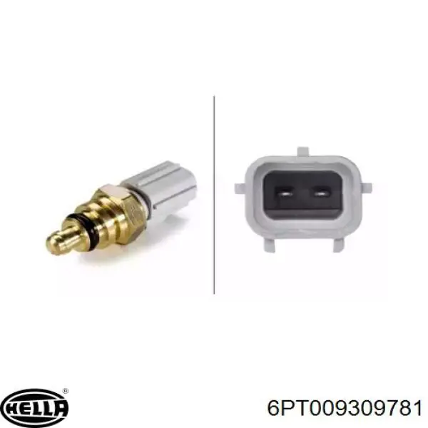 Термодатчик охолоджуючої рідини HELLA 6PT009309781 ціна, від 6.66 USD