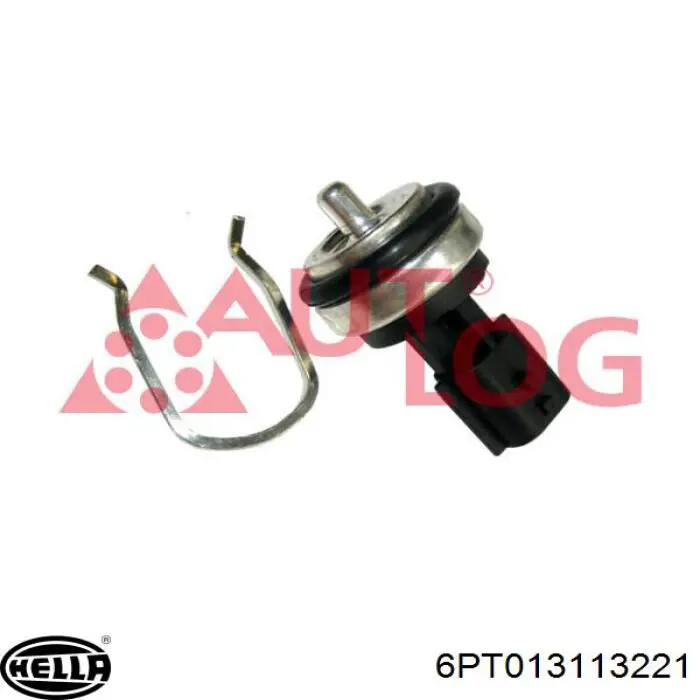 Термодатчик охолоджуючої рідини HELLA 6PT013113221 ціна, від 8.96 USD