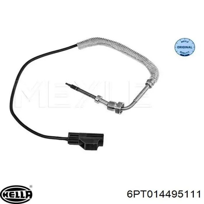 Купити 6PT014495111 HELLA Датчик температури відпрацьованих газів (ВГ), після каталізатора