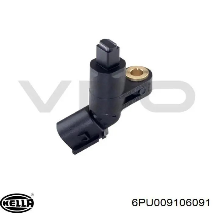 Купити 6PU009106091 HELLA Датчик АБС (ABS) передній, лівий