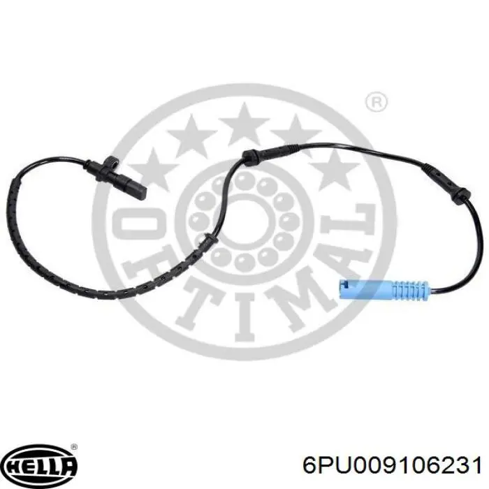 Купити 6PU009106231 HELLA Датчик АБС (ABS) задній