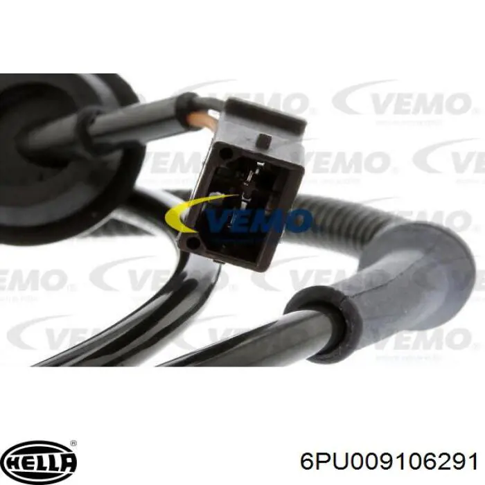 Передній датчик ABS HELLA 6PU009106291