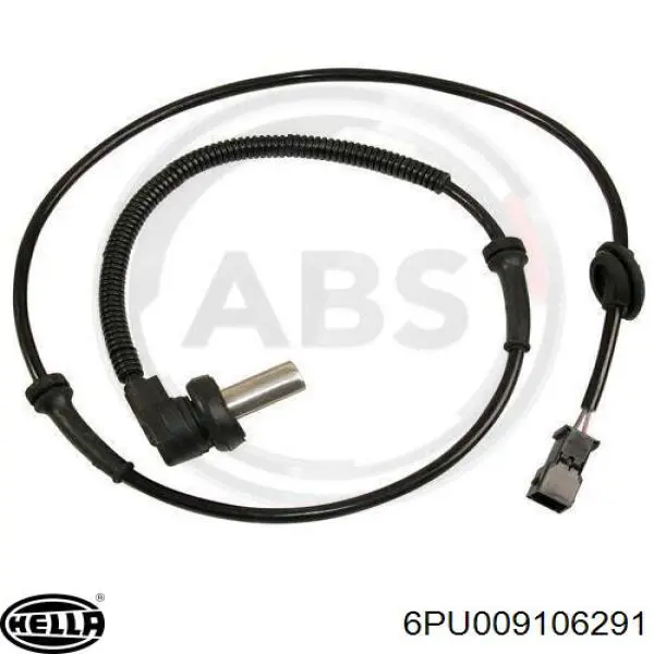 Датчик ABS передній HELLA 6PU009106291 ціна, від 16.98 USD