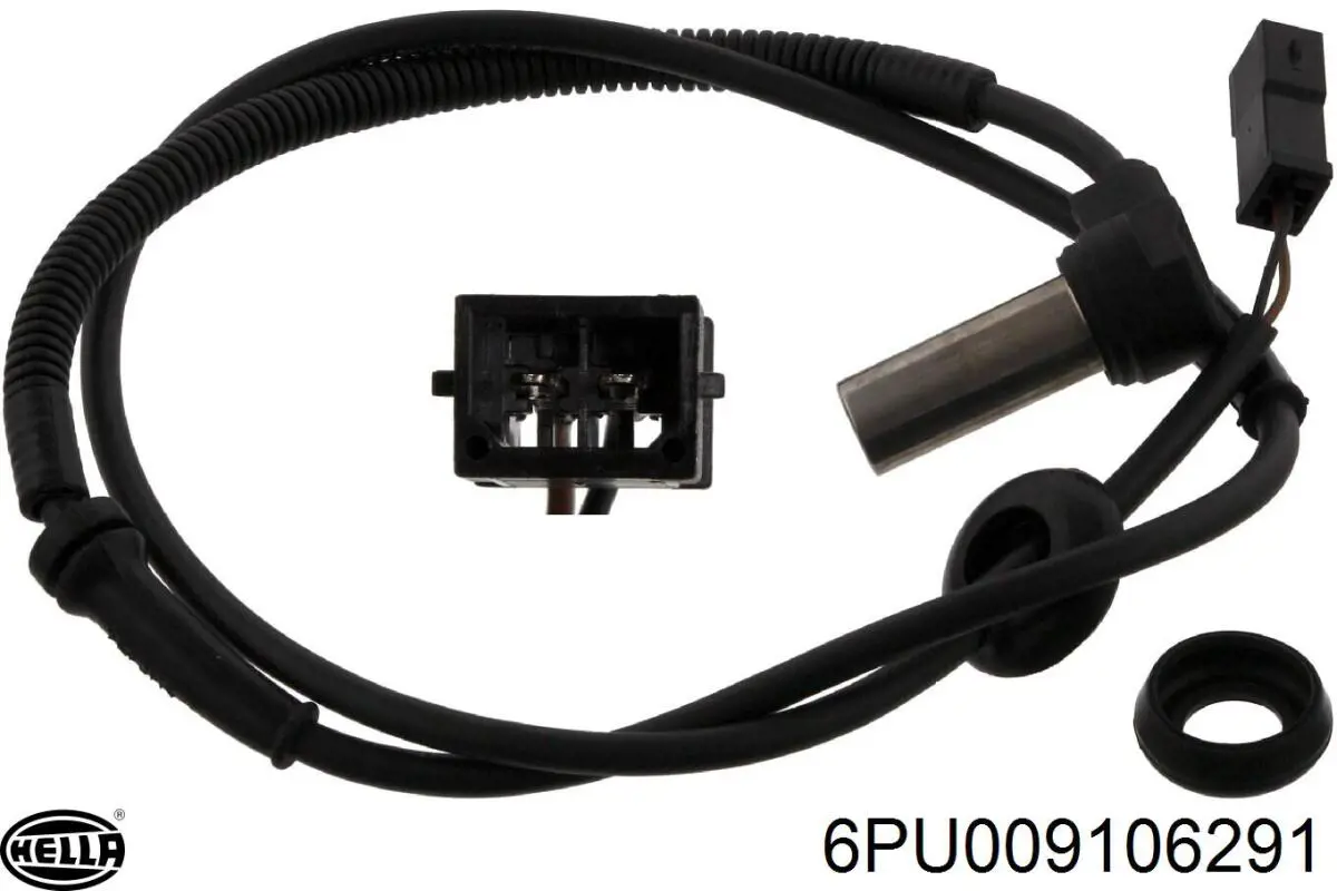 Купити 6PU009106291 HELLA Датчик АБС (ABS) передній