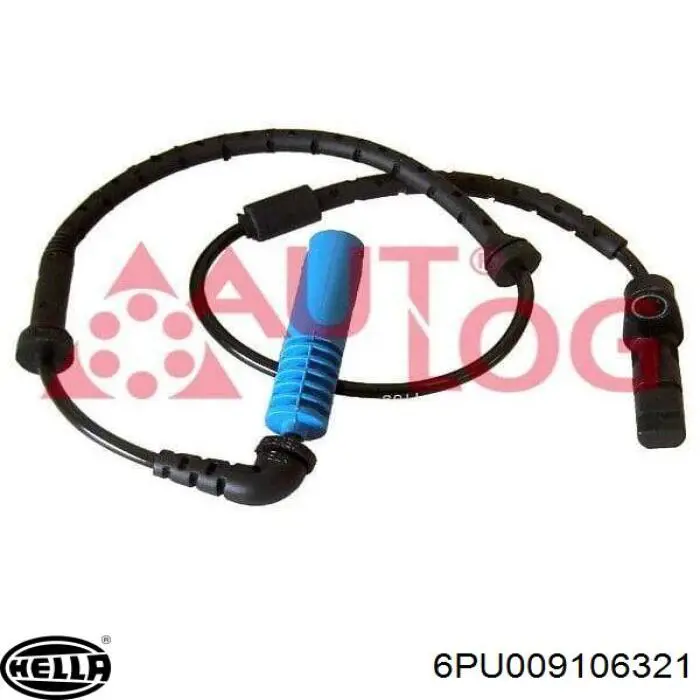 Датчик АБС (ABS) задній 6PU009106321 HELLA