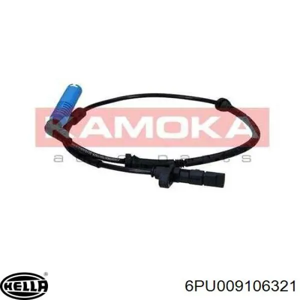 Датчик АБС (ABS) задній HELLA 6PU009106321