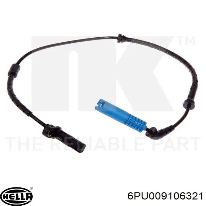 Купити 6PU009106321 HELLA Датчик АБС (ABS) задній