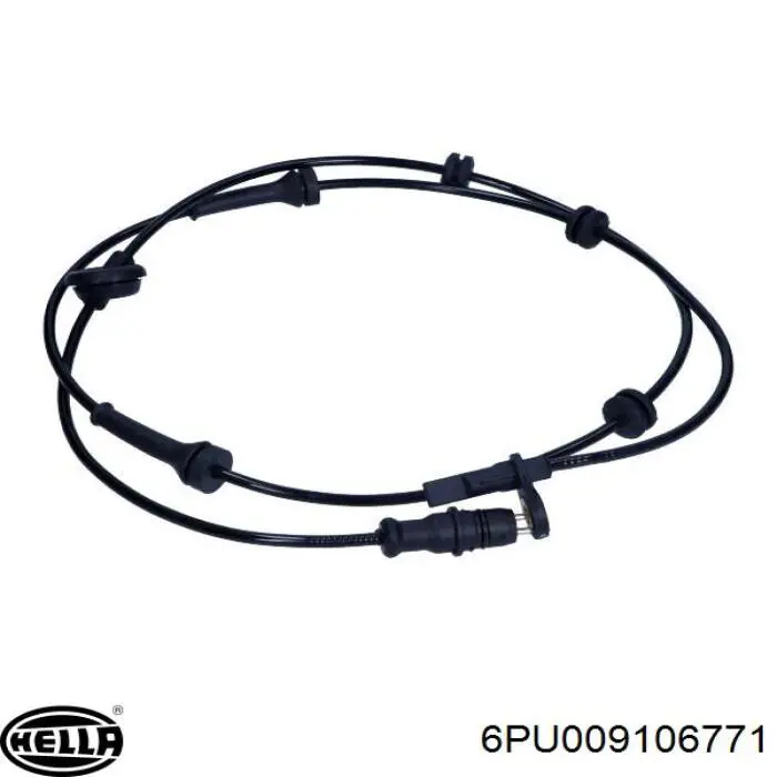 Датчик АБС (ABS) передній, лівий 6PU009106771 HELLA