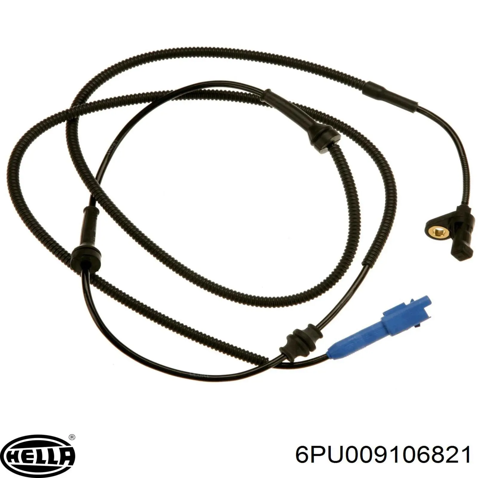 Датчик ABS передній HELLA 6PU009106821 ціна, від 24.34 USD