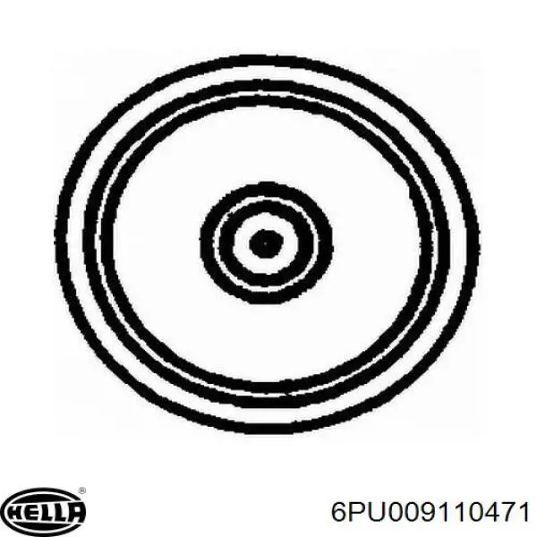 6PU009110471 HELLA датчик положення (оборотів коленвалу)