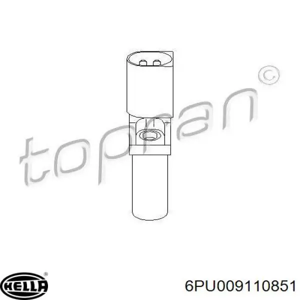 Купити 6PU009110851 HELLA Датчик положення (оборотів) коленвалу