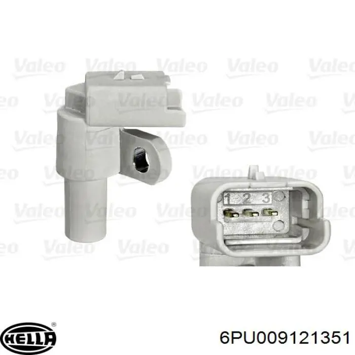 Датчик фаз HELLA 6PU009121351 ціна, від 11.39 USD