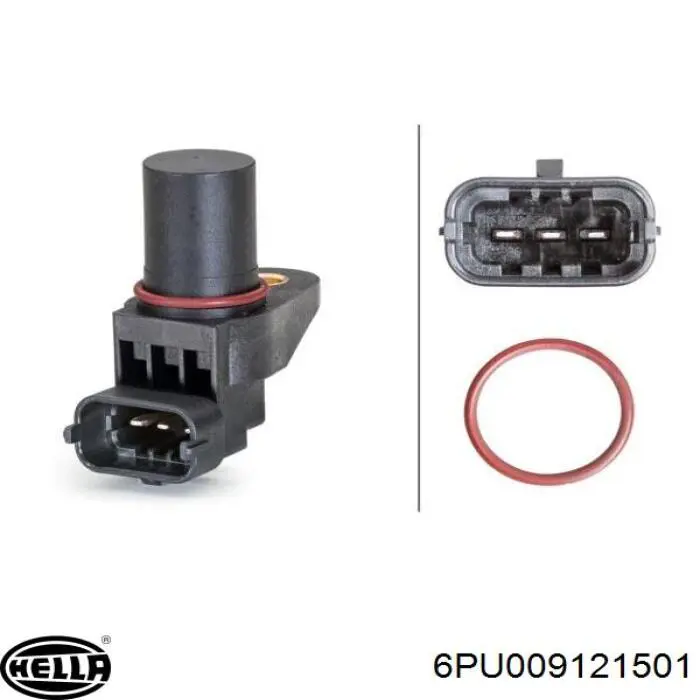 Датчик фаз HELLA 6PU009121501 ціна, від 25.75 USD