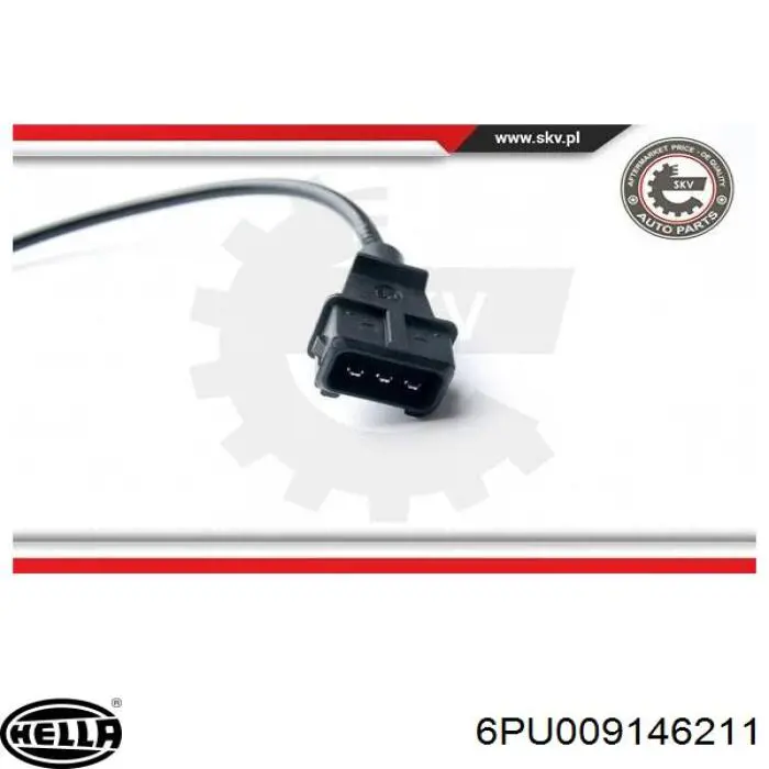 Датчик положення колінвала HELLA 6PU009146211
