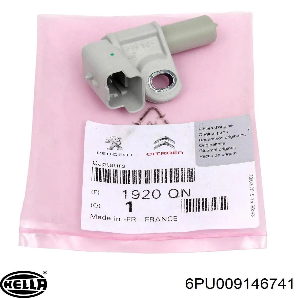 Купити 6PU009146741 HELLA Датчик положення (оборотів) коленвалу