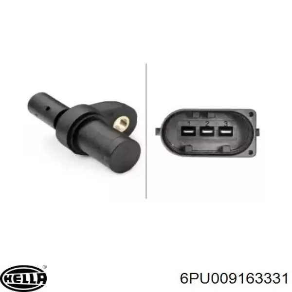Датчик обертів колінвалу HELLA 6PU009163331 ціна, від 23.56 USD