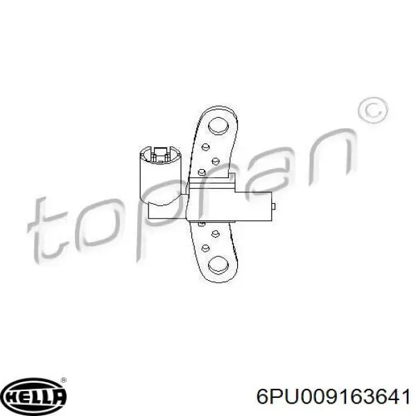 Датчик положення колінвала HELLA 6PU009163641