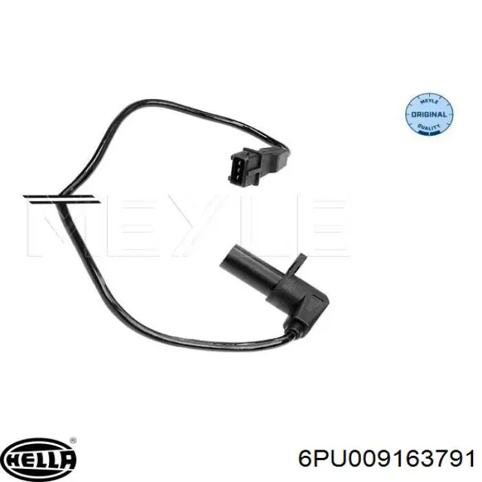 Датчик обертів колінвалу HELLA 6PU009163791 ціна, від 14.86 USD