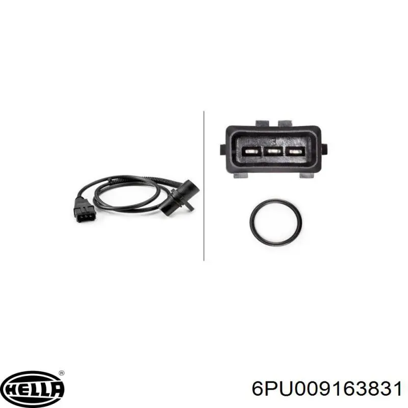 Датчик положення колінвала HELLA 6PU009163831