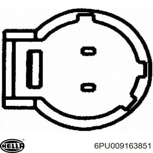 Датчик обертів колінвалу HELLA 6PU009163851 ціна, від 8.89 USD