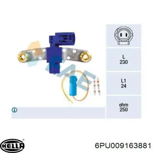 Купити 6PU009163881 HELLA Датчик положення (оборотів) коленвалу