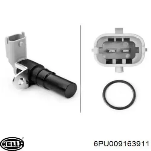 Купити 6PU009163911 HELLA Датчик положення (оборотів) коленвалу