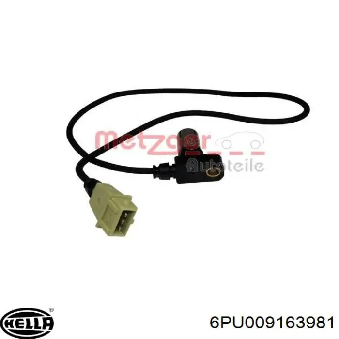 Датчик обертів колінвалу HELLA 6PU009163981 ціна, від 23.29 USD