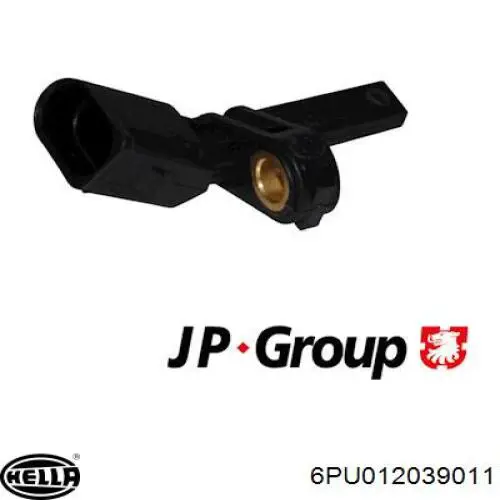 Купити 6PU012039011 HELLA Датчик АБС (ABS) передній, лівий