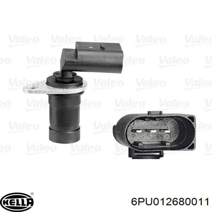 Датчик обертів колінвалу HELLA 6PU012680011 ціна, від 30.95 USD