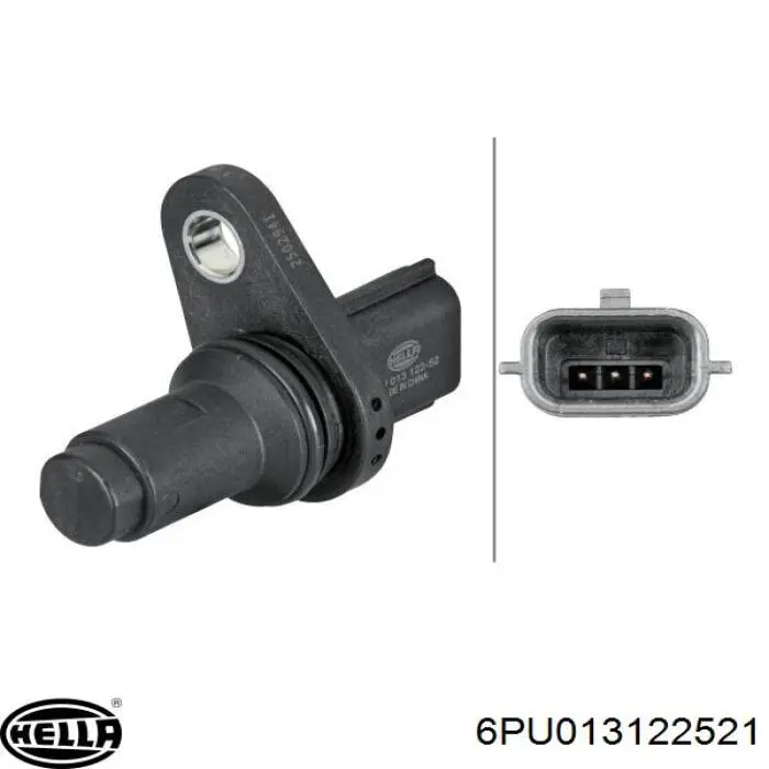 Датчик обертів колінвалу HELLA 6PU013122521 ціна, від 27.82 USD