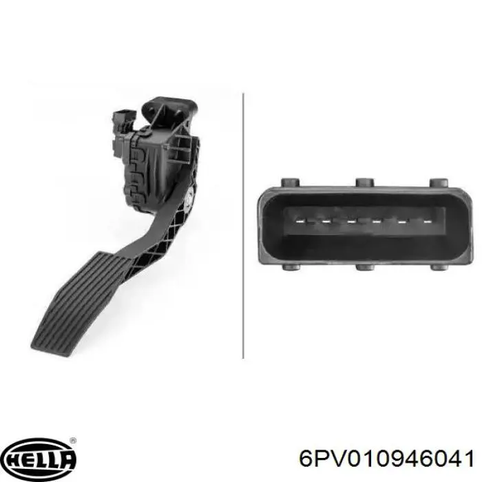 Купити 6PV010946041 HELLA Педаль газу