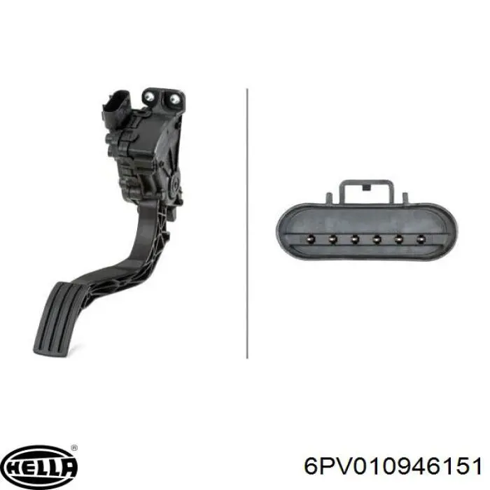 Купити 1530737 Ford Педаль газу