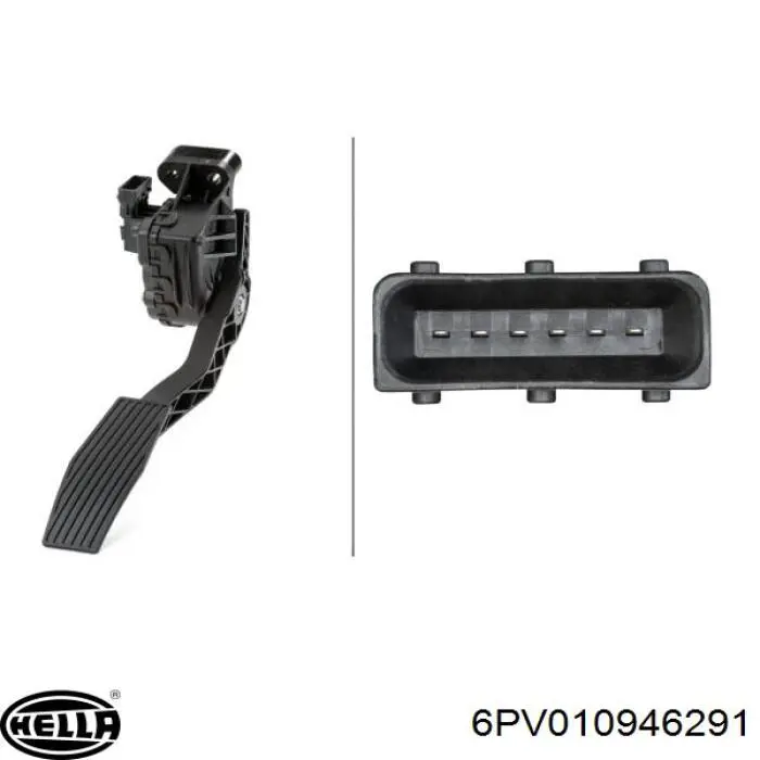 Купити 9193188 Opel Педаль газу