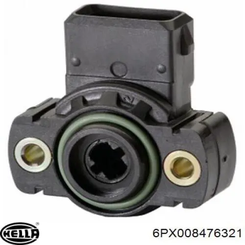 6PX008476791 HELLA Датчик положення дросельної заслінки (потенціометр)