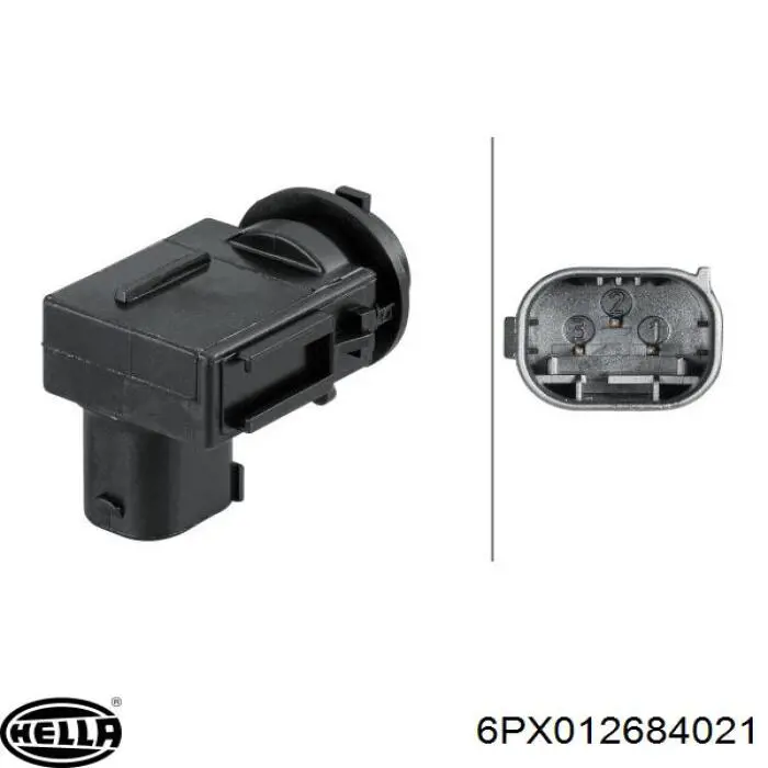 Датчик забруднення повітря HELLA 6PX012684021 ціна, від 25.34 USD